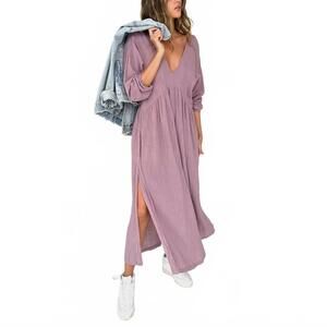 NEW MALAI women's mal easy dress in flowing orchid